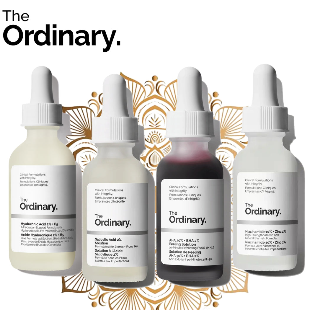 ÁCIDO HIALURÓNICO + ÁCIDO SALICILICO + PEELING SOLUTION + NIACINAMIDA